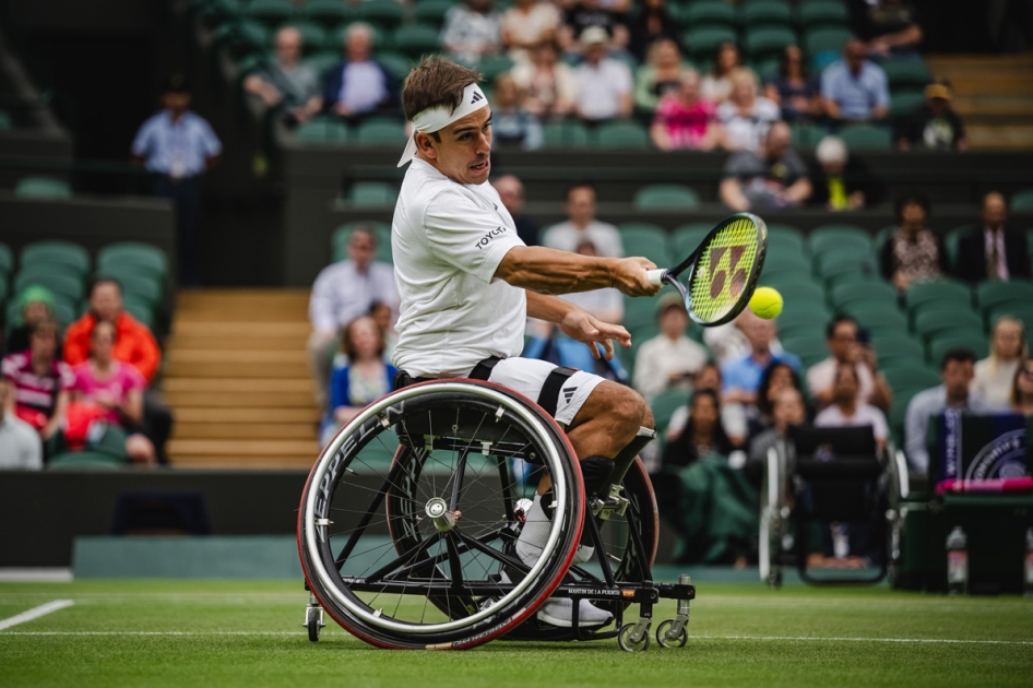 Martín de la Puente, doble semifinalista en su estreno en Wimbledon