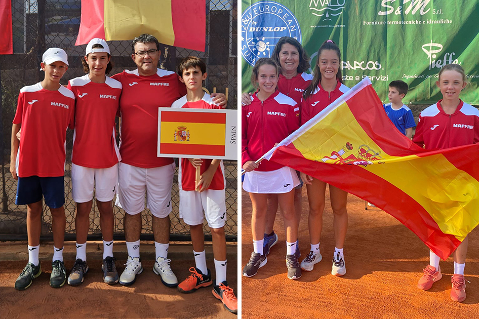 Las selecciones espaolas MAPFRE alevines debutan en las Copas de Europa de Verano