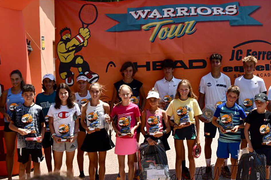 Vencedores del Warriors Tour en su paso por Castellón