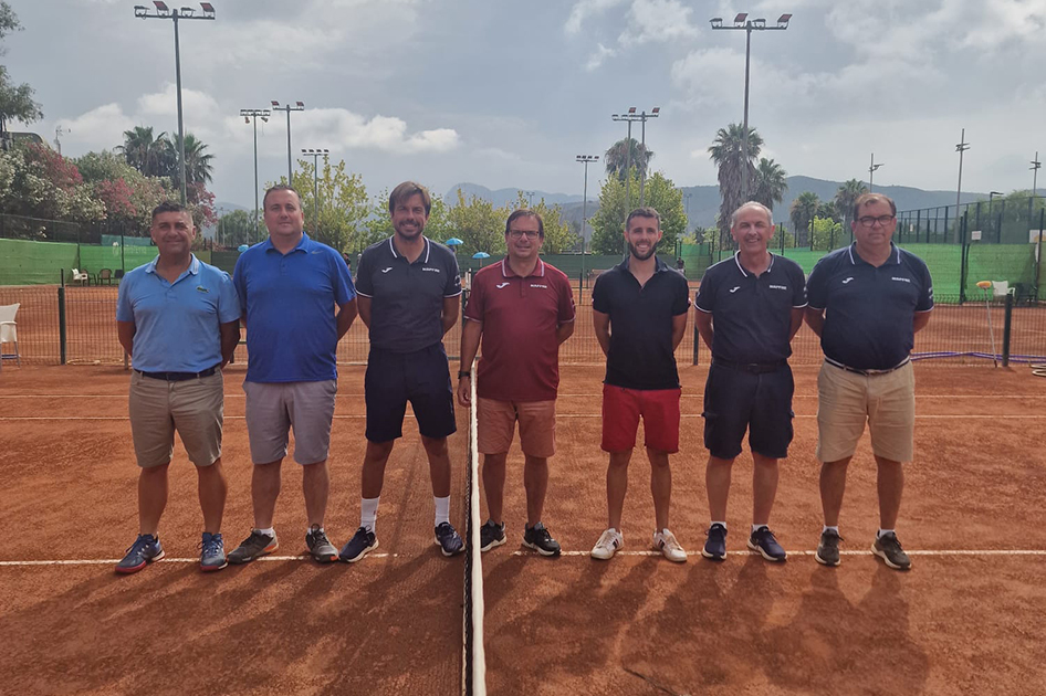Equipo arbitral en el ITF masculino de Gandía Equipo arbitral en el ITF masculino de Gandía