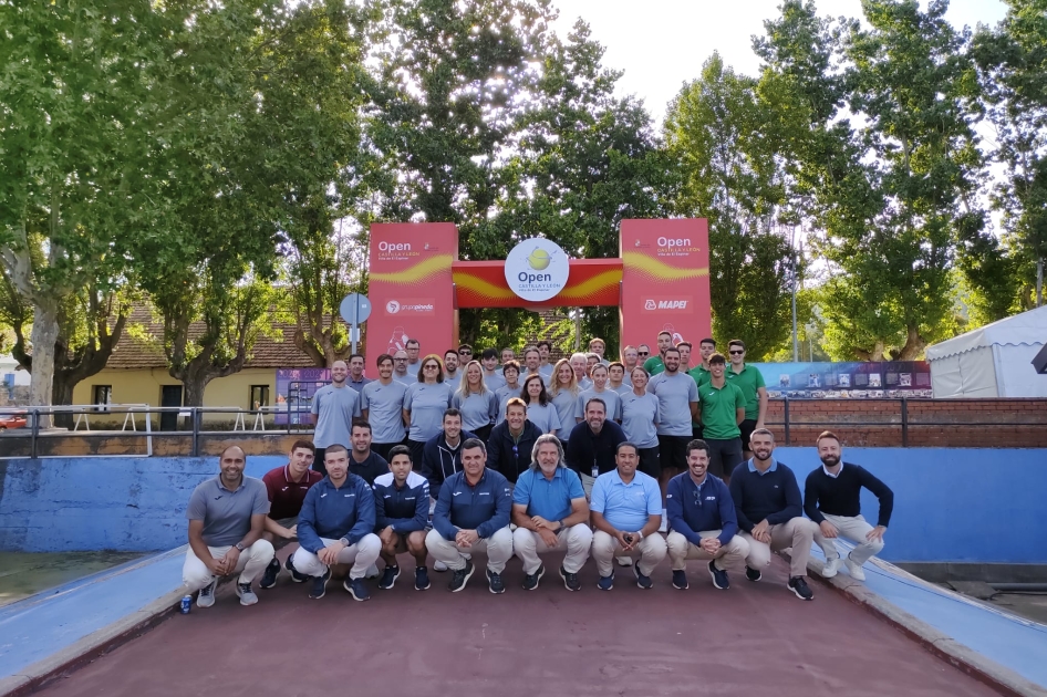Equipo arbitral en la doble cita internacional de Segovia
