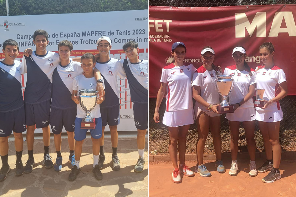 Títulos para CD Social Serramar y UE Tenispain en el Campeonato de España MAPFRE Infantil Títulos para CD Social Serramar y UE Tenispain en el Campeonato de España MAPFRE Infantil