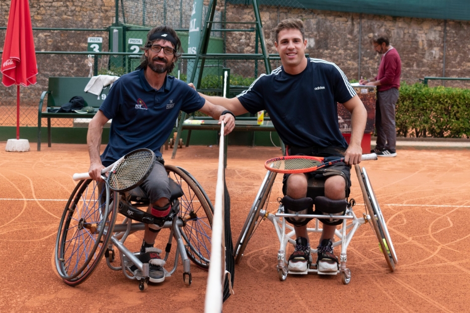 Mario Roque se lleva la final de la Liga MAPFRE de Tenis Silla en Oviedo Mario Roque se lleva la final de la Liga MAPFRE de Tenis Silla en Oviedo