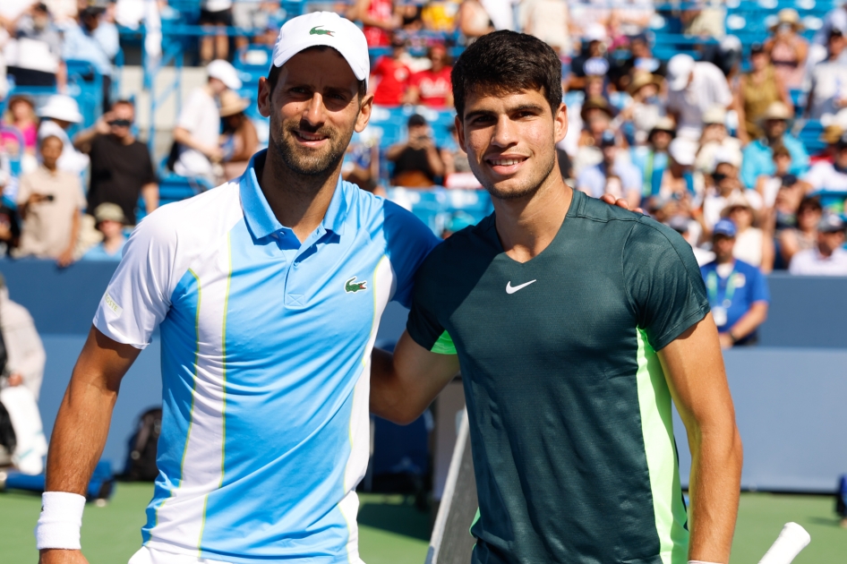 Alcaraz cede ante Djokovic una emocionante final en Cincinnati Alcaraz cede ante Djokovic una emocionante final en Cincinnati