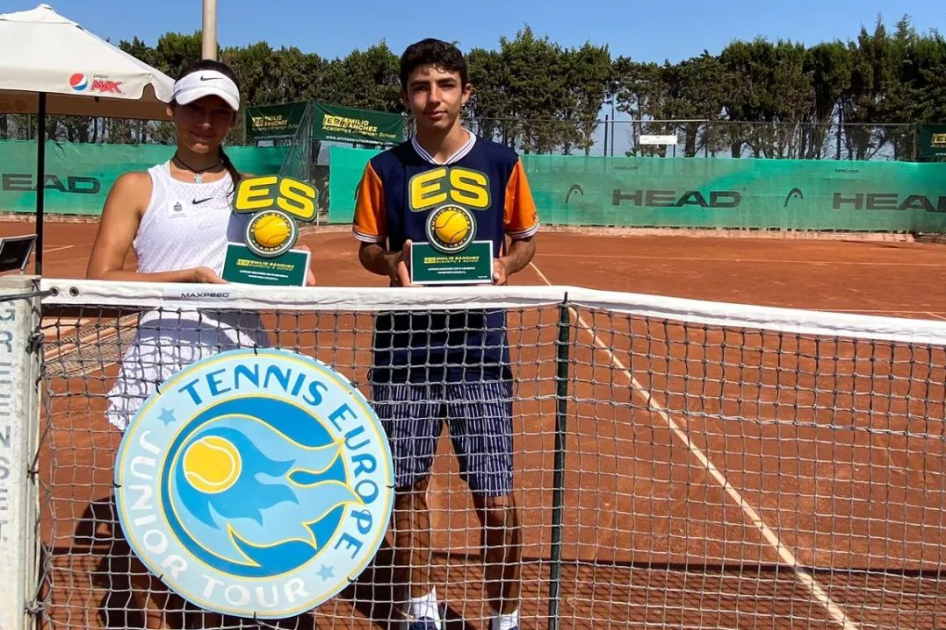 Itamar Verthaimer y Oliwia Sybicka se llevan el Tennis Europe Sub'14 de El Prat