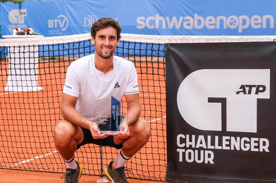 Carlos Taberner se lleva la final espaola del Challenger de Augsburg ante Oriol Roca
