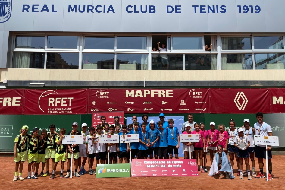 CM Valencia Tennis Center y RSCC Murcia se estrenan en el Campeonato de España MAPFRE Alevín