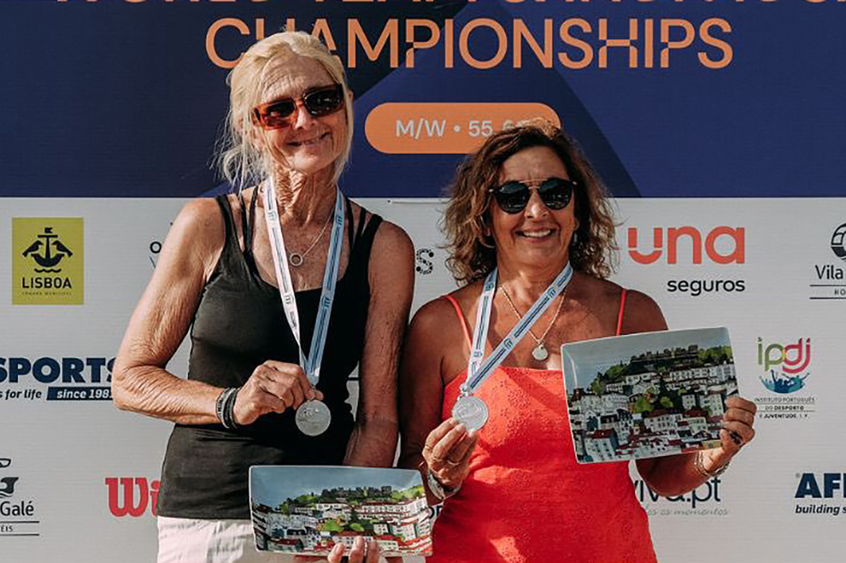 Subcampeonato mundial de Gabriela Vilar Pereira en dobles +60 Subcampeonato mundial de Gabriela Vilar Pereira en dobles +60