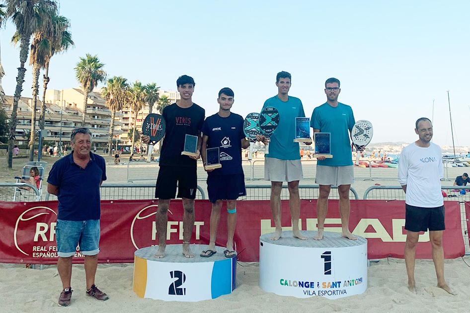 La Liga MAPFRE de Tenis Playa de Calonge acaba con victorias de Ruiz-Rodríguez y Filella-Torres