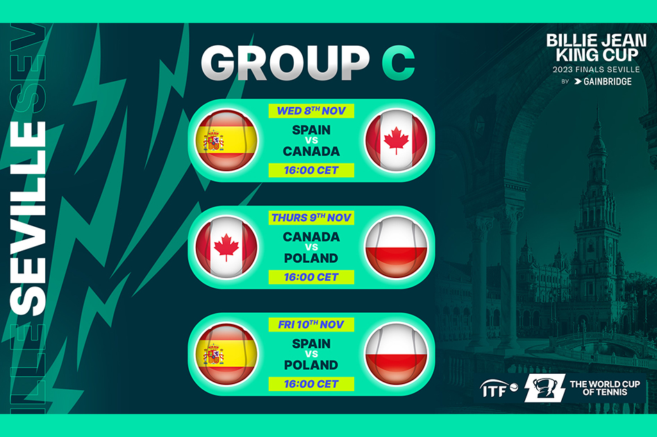 A la venta las entradas para las Finales de la Billie Jean King Cup 2023 en Sevilla A la venta las entradas para las Finales de la Billie Jean King Cup 2023 en Sevilla