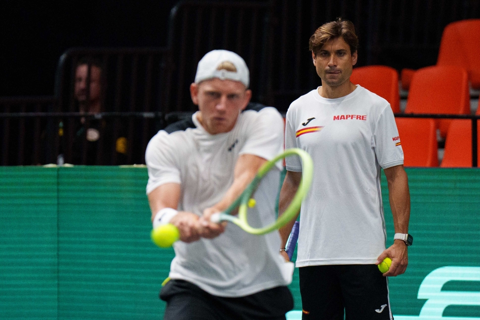 La Selección Española MAPFRE de Tenis ya prepara la Copa Davis en Valencia La Selección Española MAPFRE de Tenis ya prepara la Copa Davis en Valencia