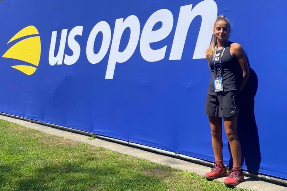 Octavos de final de Charo Esquiva en el US Open júnior Octavos de final de Charo Esquiva en el US Open júnior