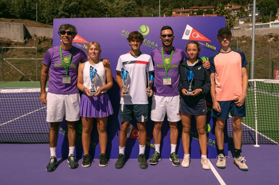 Victorias de Elisabet Rossiol y Martn Rodrguez Pellicena en el Sub'14 de Pontevedra