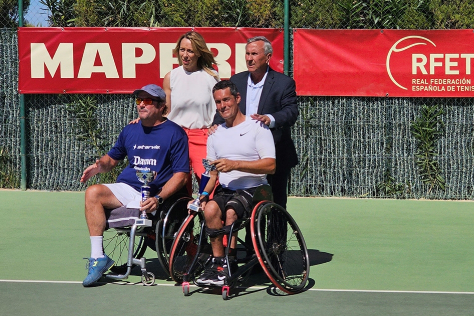 Arturo Montes revalida triunfo en Albacete dentro de la Liga MAPFRE de Tenis en Silla