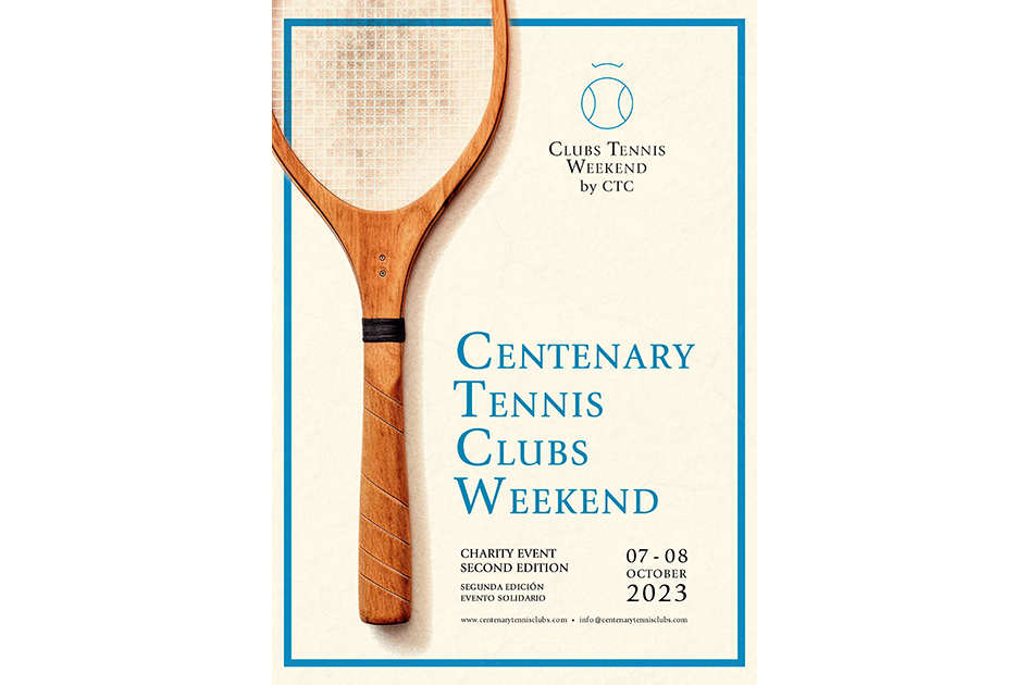 La asociación de Clubes de Tenis Centenarios organiza su segundo Weekend solidario La asociación de Clubes de Tenis Centenarios organiza su segundo Weekend solidario