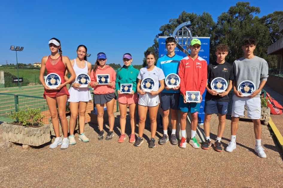 Eugenia Menndez y Pablo Aunin dominan el internacional jnior de Avils