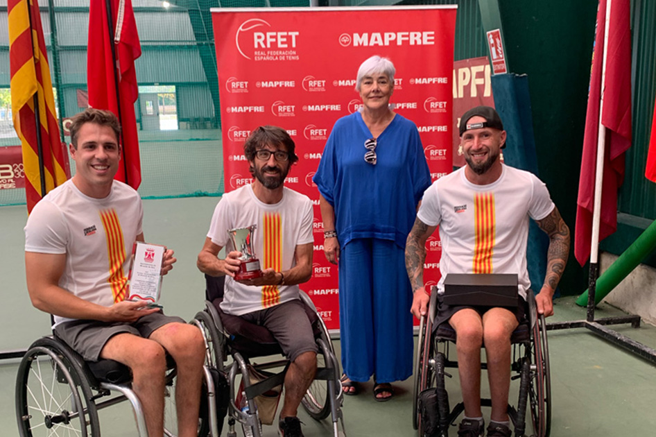 Cataluña vuelve a coronarse en el Campeonato de España MAPFRE de Tenis en Silla 13 años después Cataluña vuelve a coronarse en el Campeonato de España MAPFRE de Tenis en Silla 13 años después