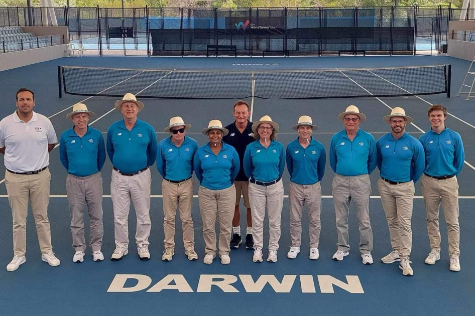 Un árbitro español en los ITF de Darwin