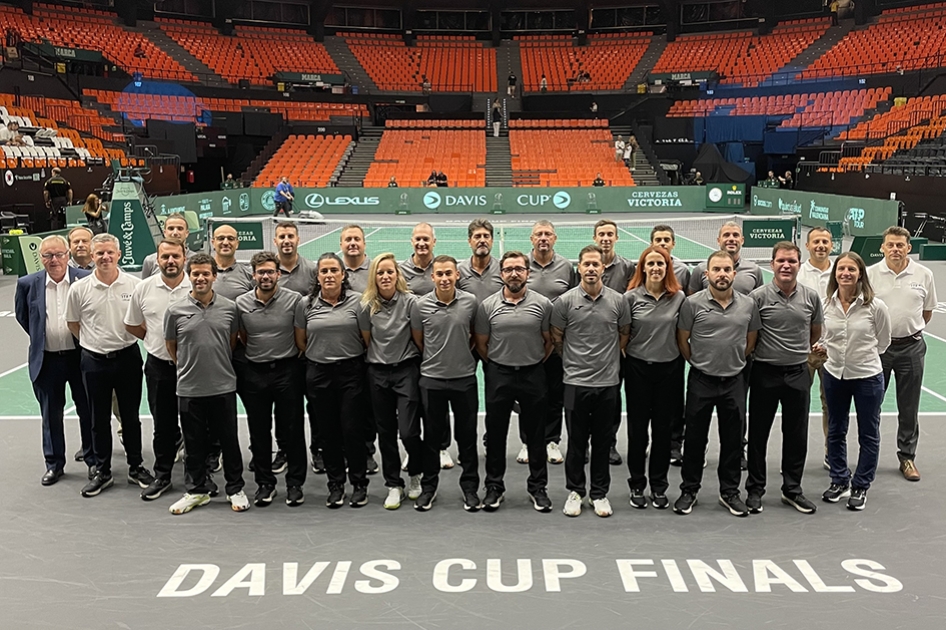 Un récord de 29 árbitros españoles trabajaron en las eliminatorias de Copa Davis Un récord de 29 árbitros españoles trabajaron en las eliminatorias de Copa Davis