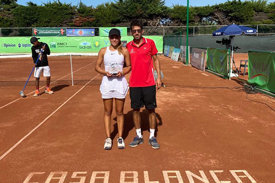 La alicantina Ariadna García-Patrón, finalista en el júnior de Casablanca La alicantina Ariadna García-Patrón, finalista en el júnior de Casablanca