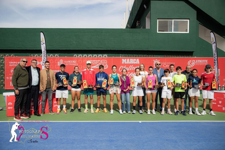 Ceuta corona a los ganadores del Mster RPT-Marca Junior Cup y Challenge