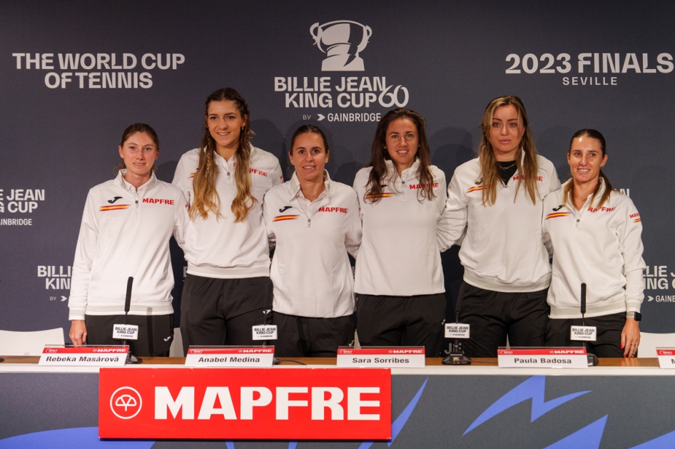 La Selección Española MAPFRE de Tenis apela al público para luchar por la BJCK en Sevilla La Selección Española MAPFRE de Tenis apela al público para luchar por la BJCK en Sevilla
