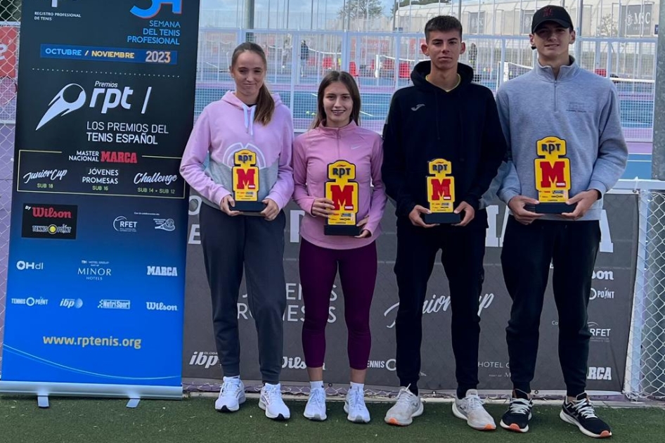Noa Ribera y Pablo Aunin se llevan el Mster del circuito Marca Jvenes Promesas en Madrid