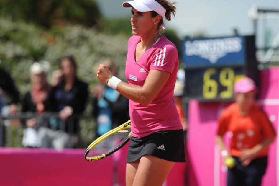 Anabel Medina busca las semifinales en Estrasburgo Anabel Medina busca las semifinales en Estrasburgo