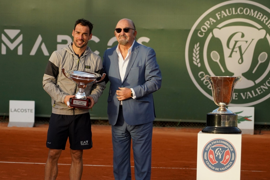 Bautista cede ante Fognini en una gran final de la Copa Faulcombridge de Valencia Bautista cede ante Fognini en una gran final de la Copa Faulcombridge de Valencia