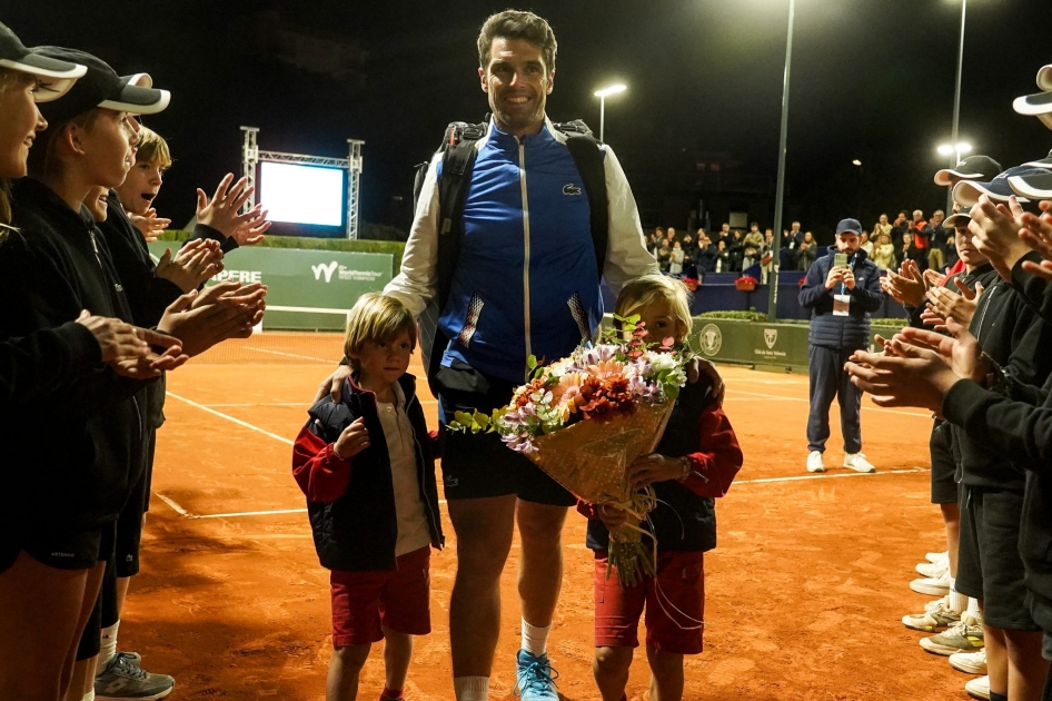 Pablo Andújar dice adiós a su carrera como tenista profesional en Valencia