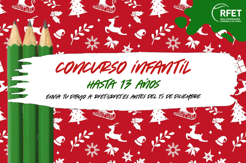 Concurso infantil de dibujo para la Postal de Navidad de la RFET