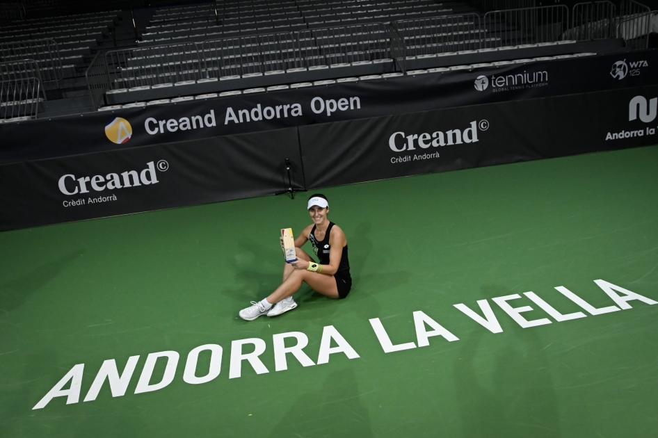 Marina Bassols conquista su segundo WTA 125 en Andorra y roza el Top-100
