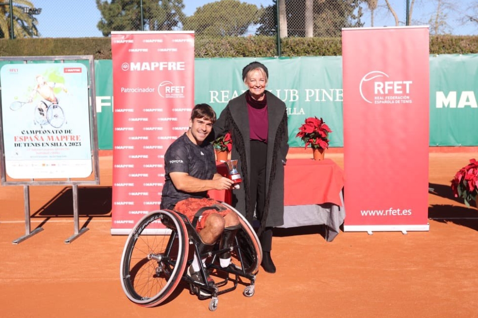 Martín de la Puente extiende su hegemonía en el Campeonato de España MAPFRE de Tenis en Silla Martín de la Puente extiende su hegemonía en el Campeonato de España MAPFRE de Tenis en Silla