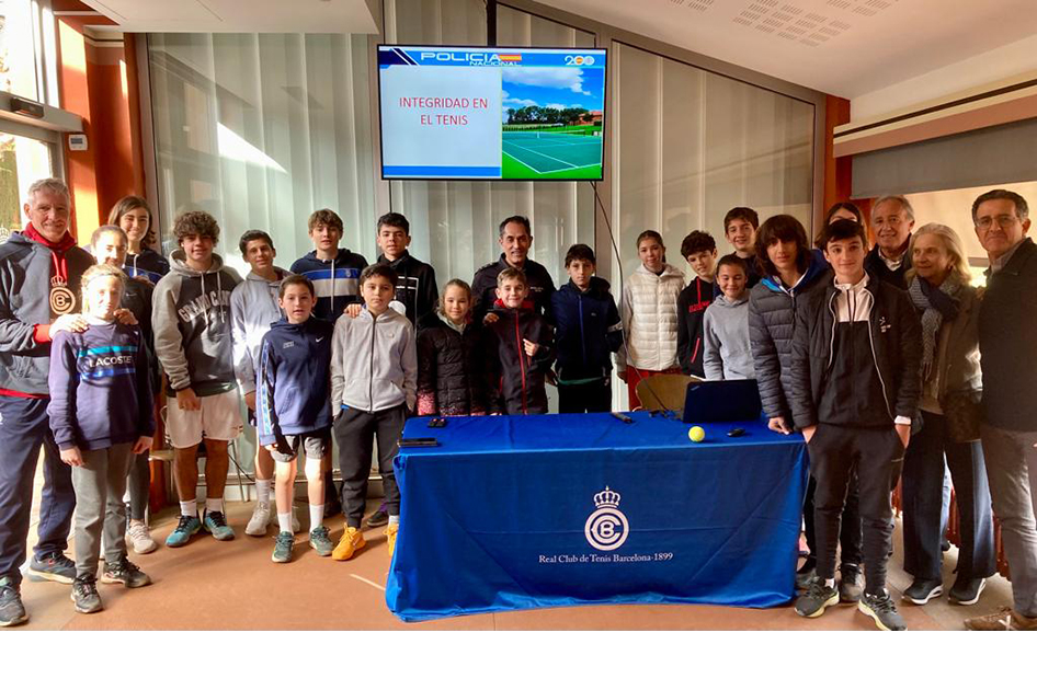 La RFET imparte una charla sobre Integridad en el torneo inaugural del Rafa Nadal Tour en Barcelona