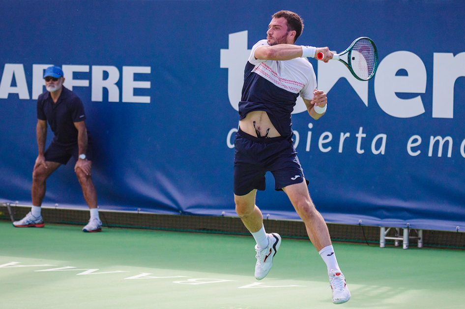 Pedro Martínez, finalista del primer ATP Challenger en Tenerife ante Brandon Nakashima Pedro Martínez, finalista del primer ATP Challenger en Tenerife ante Brandon Nakashima