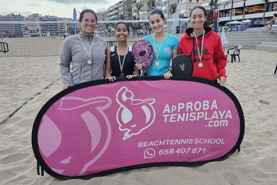 Doble cita del circuito mundial de tenis playa en Gran Canaria