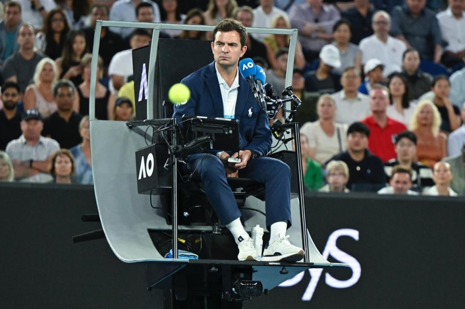 Jaume Campistol arbitró su segunda final individual de Grand Slam en Australia