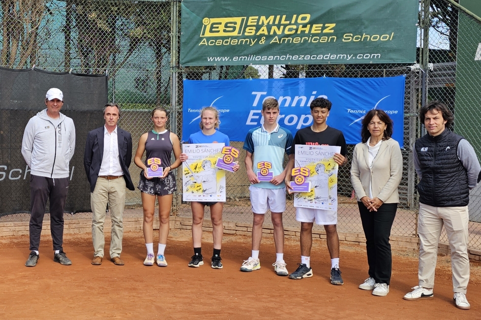 El circuito juvenil europeo se estrena con el Sub'16 de la Emilio Snchez Academy en El Prat