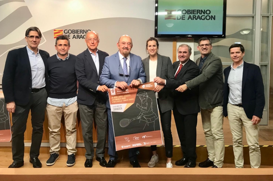 Zaragoza presenta el primero de los ITF W100 que se jugarn en Espaa
