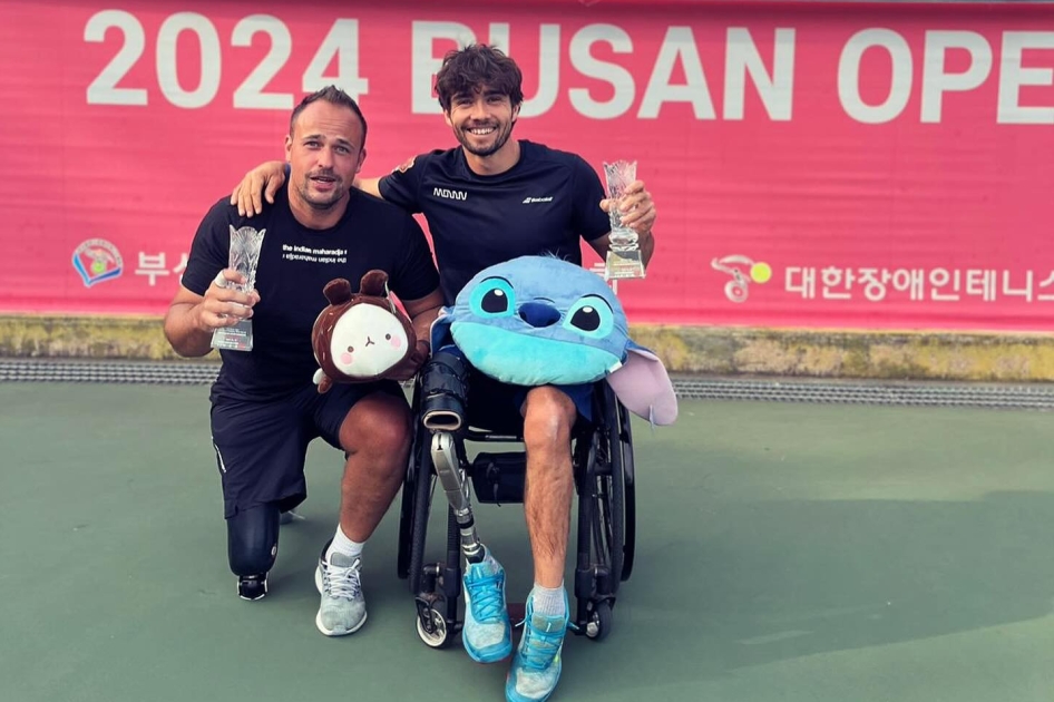 Dani Caverzaschi suma un nuevo ttulo de dobles en Corea del Sur