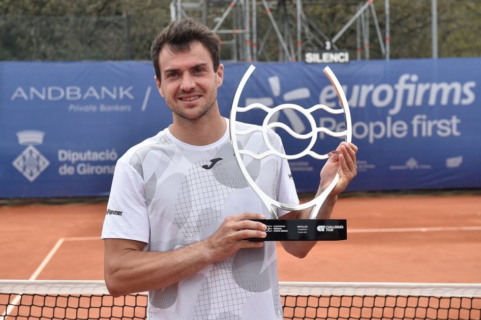 Pedro Martnez alza el primer ttulo ATP Challenger espaol del ao en Girona