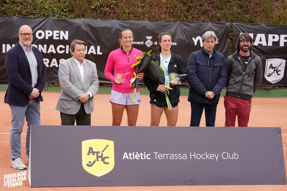 La francesa Boisson sorprende a las favoritas en el ITF de Terrassa