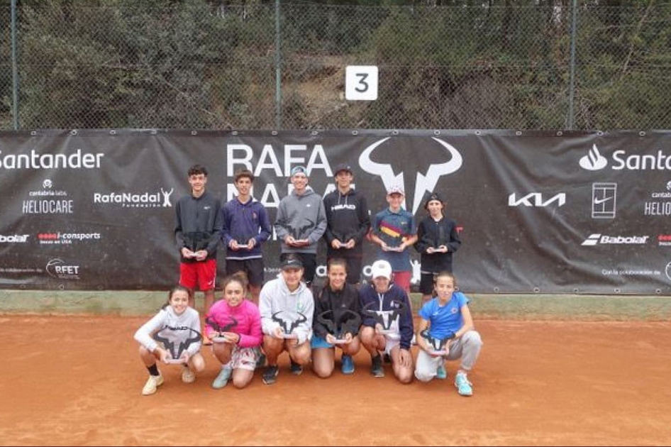 Ganadores de la tercera etapa del Rafa Nadal Tour 2024 en Valldoreix