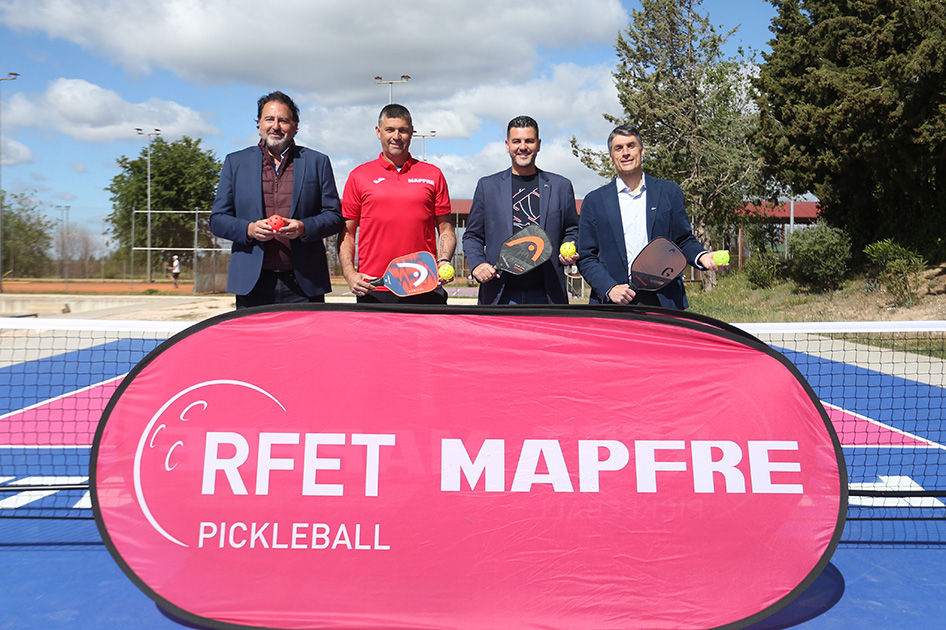 Martn Surez es presentado como capitn de la Seleccin Espaola MAPFRE de Pickleball