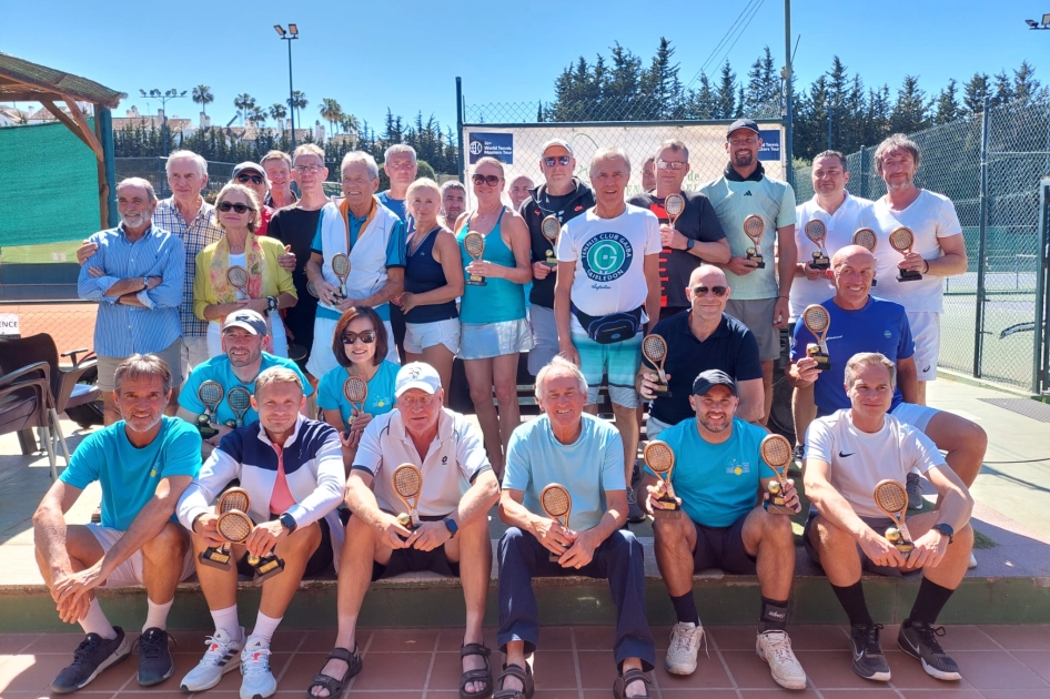 Dos nuevos torneos del circuito mundial de veteranos en Villena y Estepona