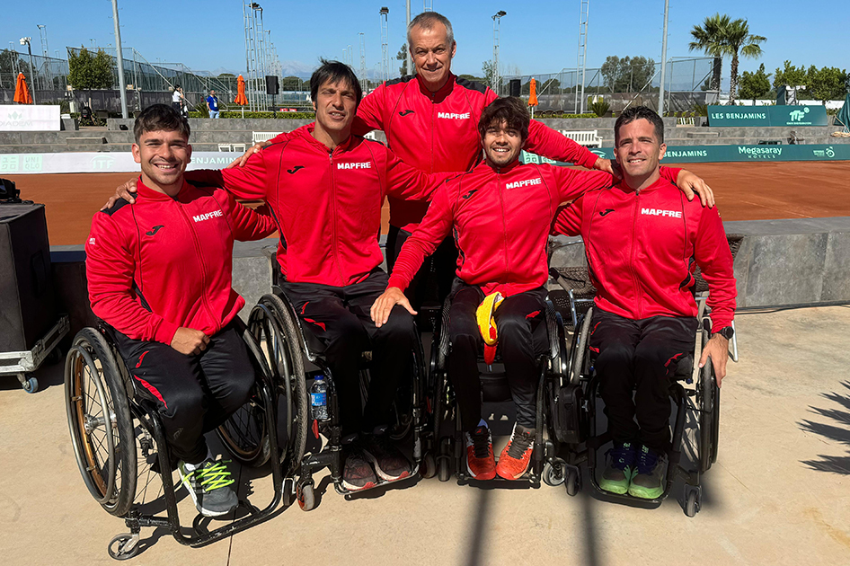 La Selección Española MAPFRE de Tenis en Silla, a por todas en la Copa del Mundo en Turquía La Selección Española MAPFRE de Tenis en Silla, a por todas en la Copa del Mundo en Turquía