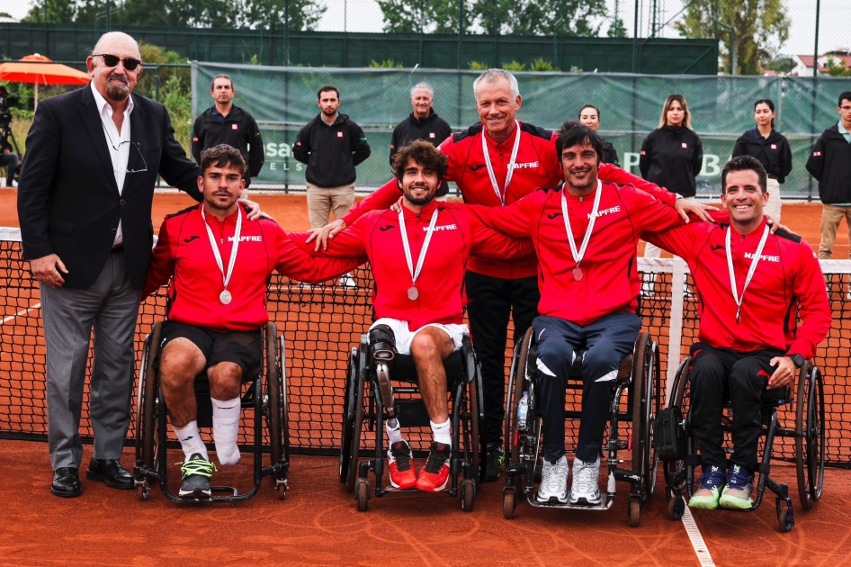 La Selección Española MAPFRE de Tenis en Silla se proclama Subcampeona del Mundo por tercera vez La Selección Española MAPFRE de Tenis en Silla se proclama Subcampeona del Mundo por tercera vez