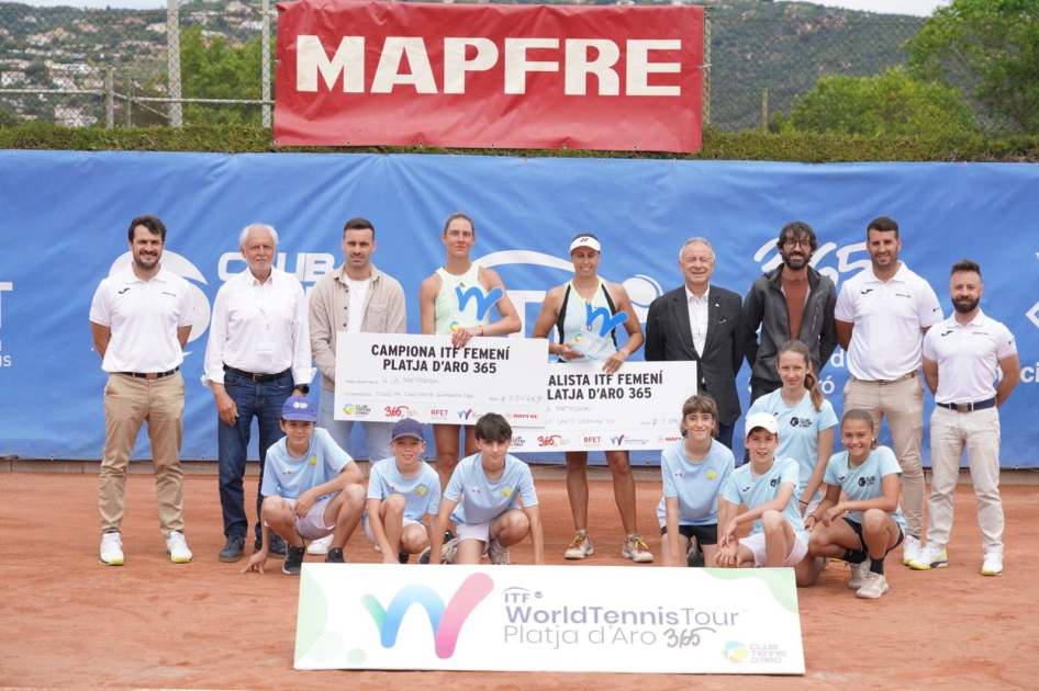 La francesa Audrey Albie gana en Platja d'Aro tras apartar de la final a Ruth Roura