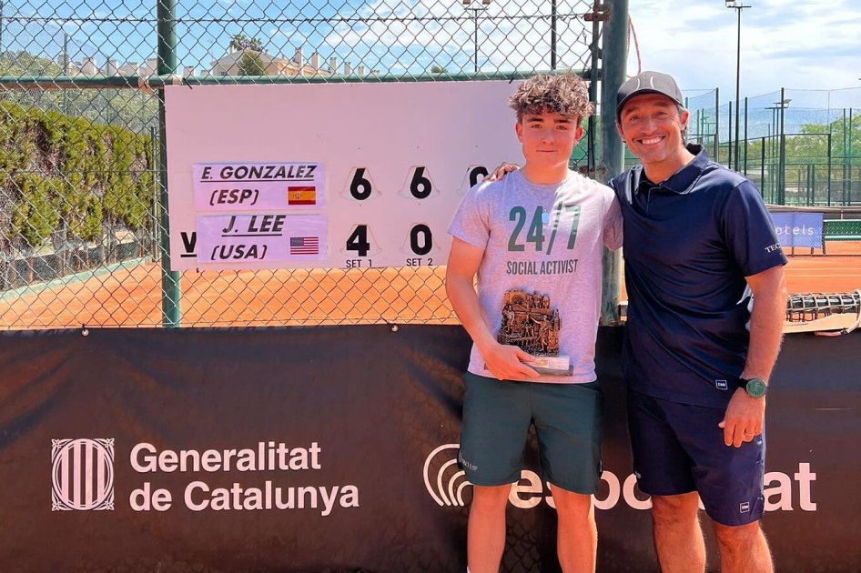 Primera victoria internacional de Eudald González en el júnior de Tarragona Primera victoria internacional de Eudald González en el júnior de Tarragona