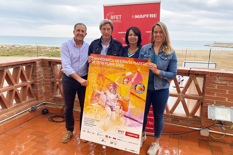 Rcord de participacin en la vuelta del Campeonato de Espaa MAPFRE de Tenis Playa a Torredembarra